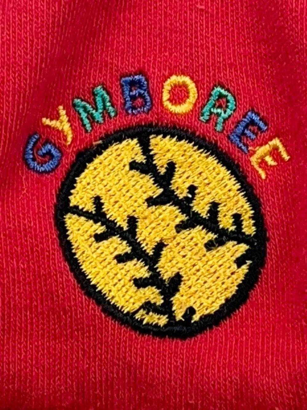 Gymboree 1995 Play Sports Rainbow Tag Color-Block Embroidered Bucket Hat XS